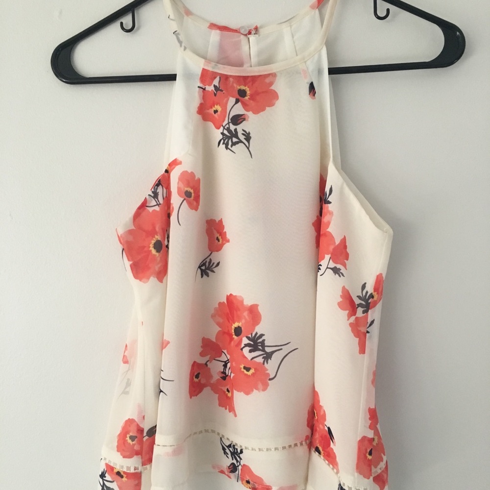 Floral Halter Top